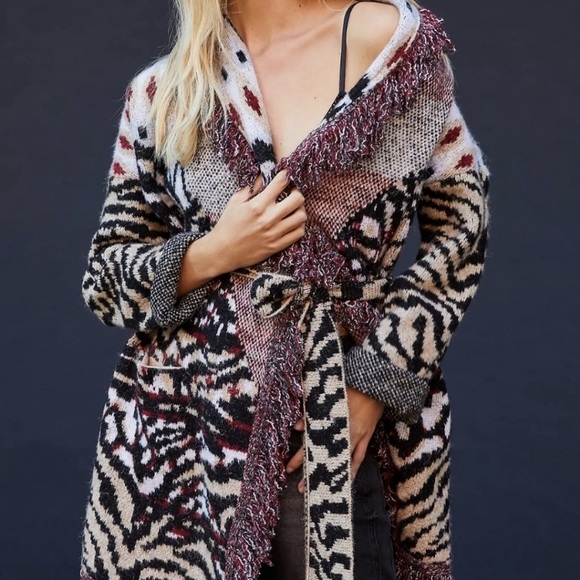 ANTHROPOLOGIE ANIMAL CARDIGAN (NWT) - Picture 2 of 10